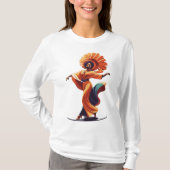 女性踊り Tシャツ (正面)