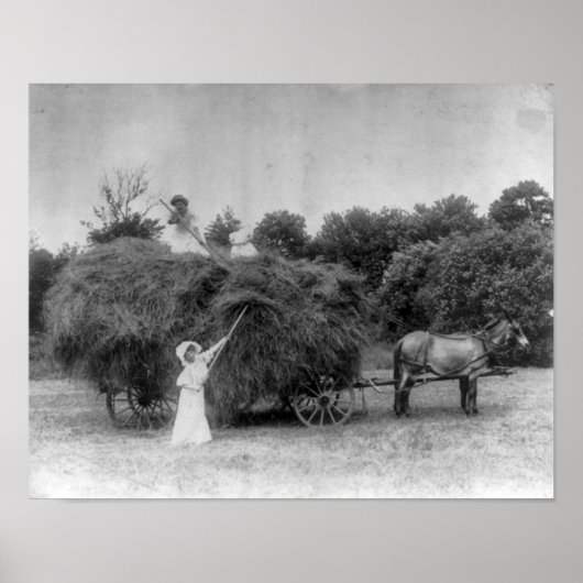 女性農家ポスター ポスター (正面)