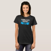 女性透析ナースライフ透析ナース Tシャツ (正面フル)