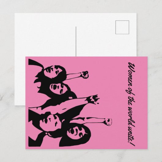 女性連合 ポストカード (正面/裏面)