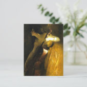 女性遊チェロ ポストカード (スタンド正面)