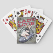 女性運の第2次世界大戦カード トランプ (裏面)