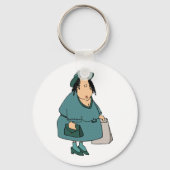 女性運バッグ キーホルダー (正面)