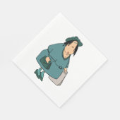 女性運バッグ スタンダードランチョンナプキン (角)