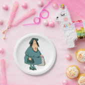 女性運バッグ ペーパープレート (パーティー)