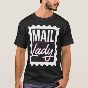女性郵便局 Tシャツ