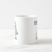 女性銀行員 コーヒーマグカップ (中央)