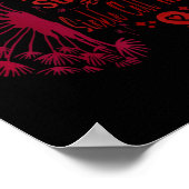 女性鎌状赤血球血液障害戦士の生存者 ポスター (角)