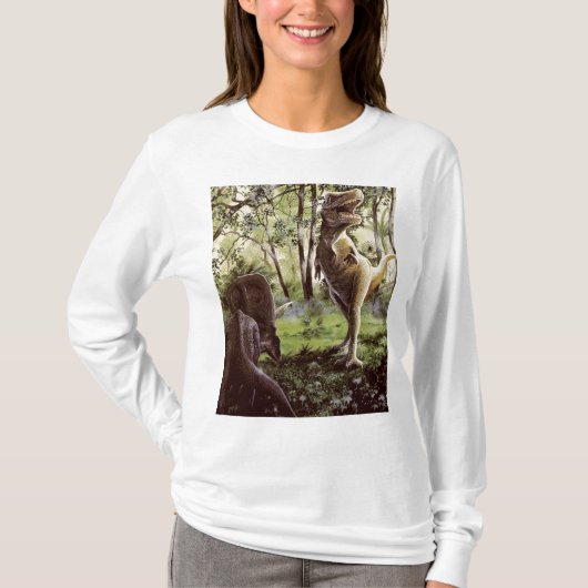 女性長袖 Tシャツ (正面)