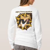 女性長袖MYETVのTシャツ – 15年 Tシャツ (裏面)