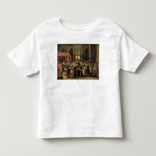 女性間の会話 トドラーTシャツ (正面)