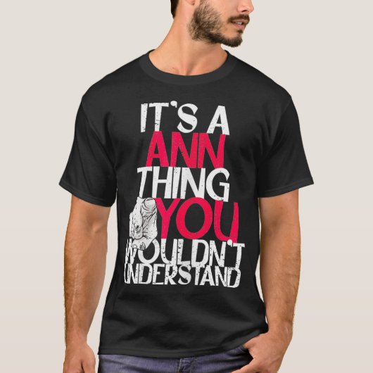 女性限定 アンのこと理解できないでしょ Tシャツ (正面)