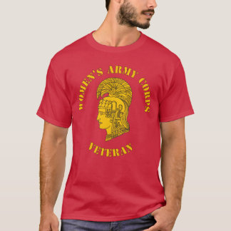 女性陸軍部隊退役軍人ギフト Tシャツ