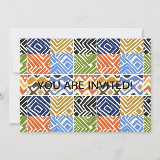 女性集まりINVITATION-INFORMAL及びおもしろい 招待状 (正面)