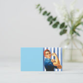 女性電源の名刺 名刺 (スタンド正面)