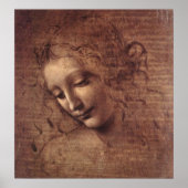 女性頭部 ポスター (正面)