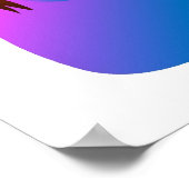 女性顔文字 ポスター (角)