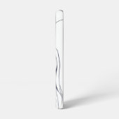 女性顔黄色い花ファッションモノグラム SAMSUNG GALAXYケース (左側面)