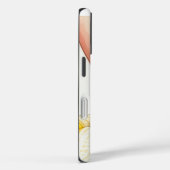 女性食べの青いバナナ Case-Mate iPhoneケース (裏面 / 右)