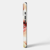 女性食べの青いバナナ Case-Mate iPhoneケース (裏面 / 左)