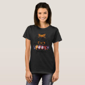 女性1おばあちゃん不気味メッシーバンウィメンウィッチモ Tシャツ (正面フル)
