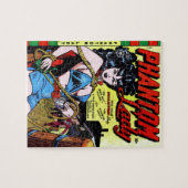 女性17ヴィンテージ漫画本のマットの幻影のパン屋 ジグソーパズル (横)