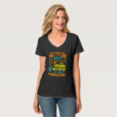 女性1975年6月47歳の日差し混合 Tシャツ (正面フル)
