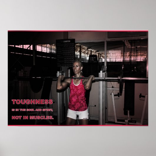 女性19"x13" ポスター (正面)