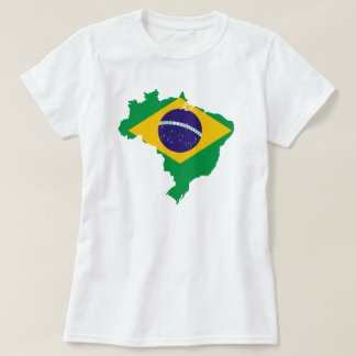 女性3のためのブラジル Tシャツ