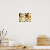 女性3人 ポスター (キッチン)