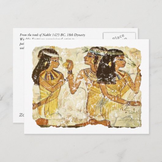 女性3人 ポストカード (正面/裏面)