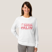 女性4のPalinの2012年のワイシャツ Tシャツ (正面フル)