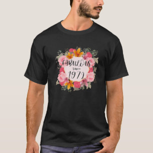 女性49歳1972年以来の素晴らしい幸せ49th tシャツ