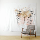 女性50歳誕生日写真撮影用背景 タペストリー (インサイチュ(横))