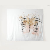 女性50歳誕生日写真撮影用背景 タペストリー (正面(横))