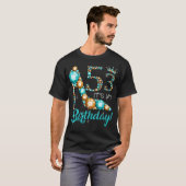 女性53回目のシュークラウンハッピー53歳誕生日  Tシャツ (正面フル)
