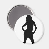 女性5 マグネット (正面/裏面)