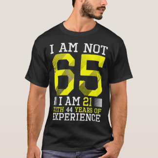 女性65位の誕生日男性女性65歳のギフトVN Tシャツ