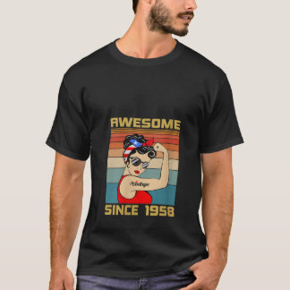 女性66歳の誕生日プレゼント 66歳 女性向け Tシャツ