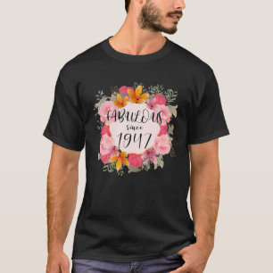 女性73歳1947年以来の素晴らしい幸せ73日 Tシャツ
