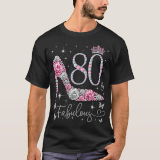女性80 & Fabulous, 80歳と素晴らしい， 8 Tシャツ
