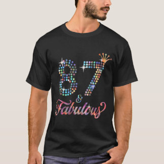 女性87と素晴らしい1934 87お祝いのためにラッド Tシャツ