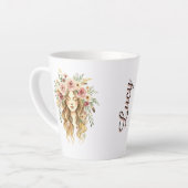 女性 カフェラテマグ (左アングル)