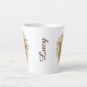 女性 カフェラテマグ (正面)