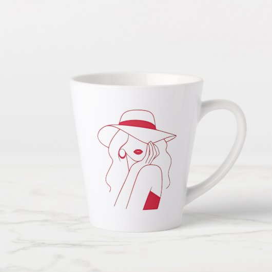 女性 カフェラテマグ (右)