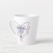 女性 カフェラテマグ (左アングル)