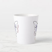女性 カフェラテマグ (正面)