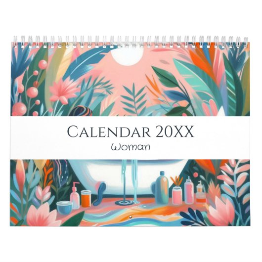 女性 カレンダー (カバー)