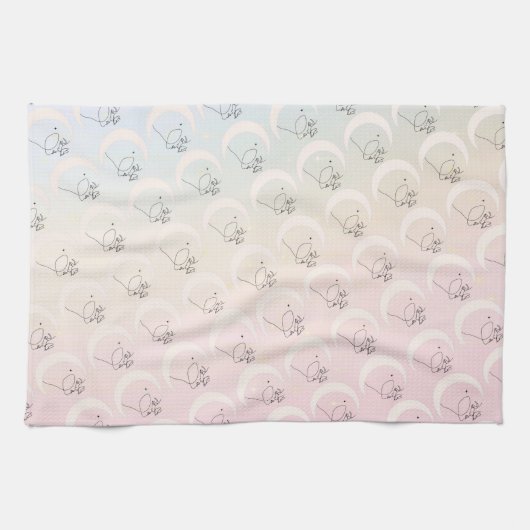 女性 キッチンタオル (横)