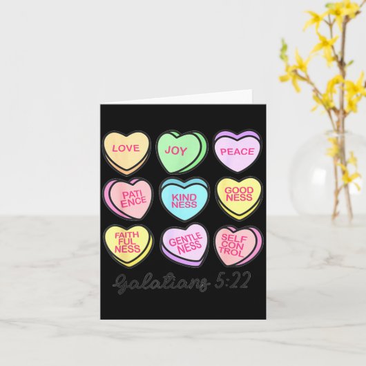 女性 キリスト教 バレンタイン ガラテヤ会話 H カード (黄色い花)